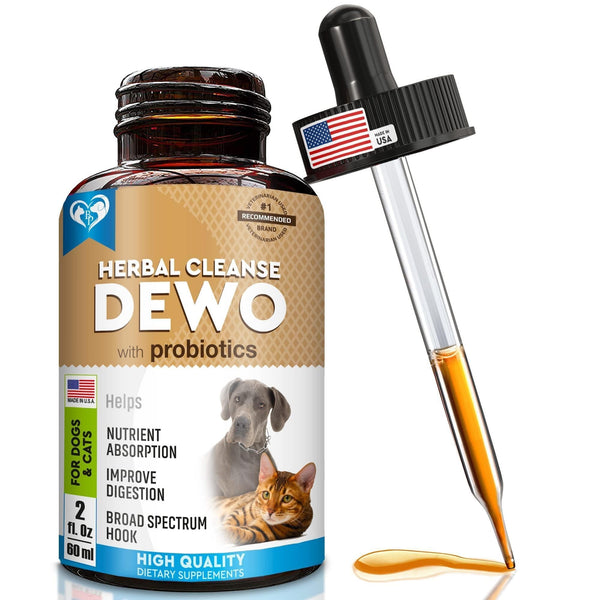 Natural Pet Dewormer Drops